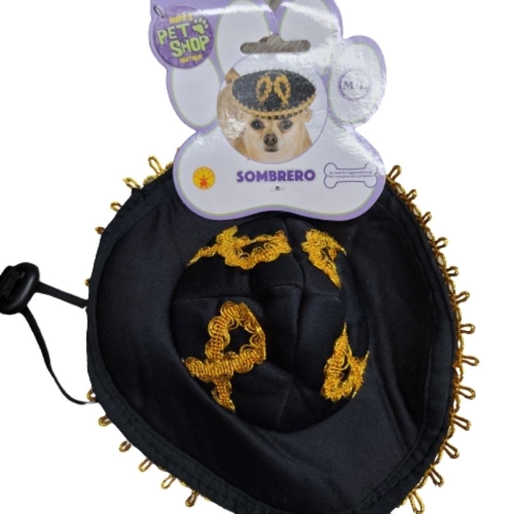 Sombrero Costume Hat for Dogs - Halloween cats